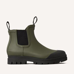 EVERLANE THE RAIN BOOT IN SURPLUS GREEN SIZE 6 NEW WITHOUT BOX